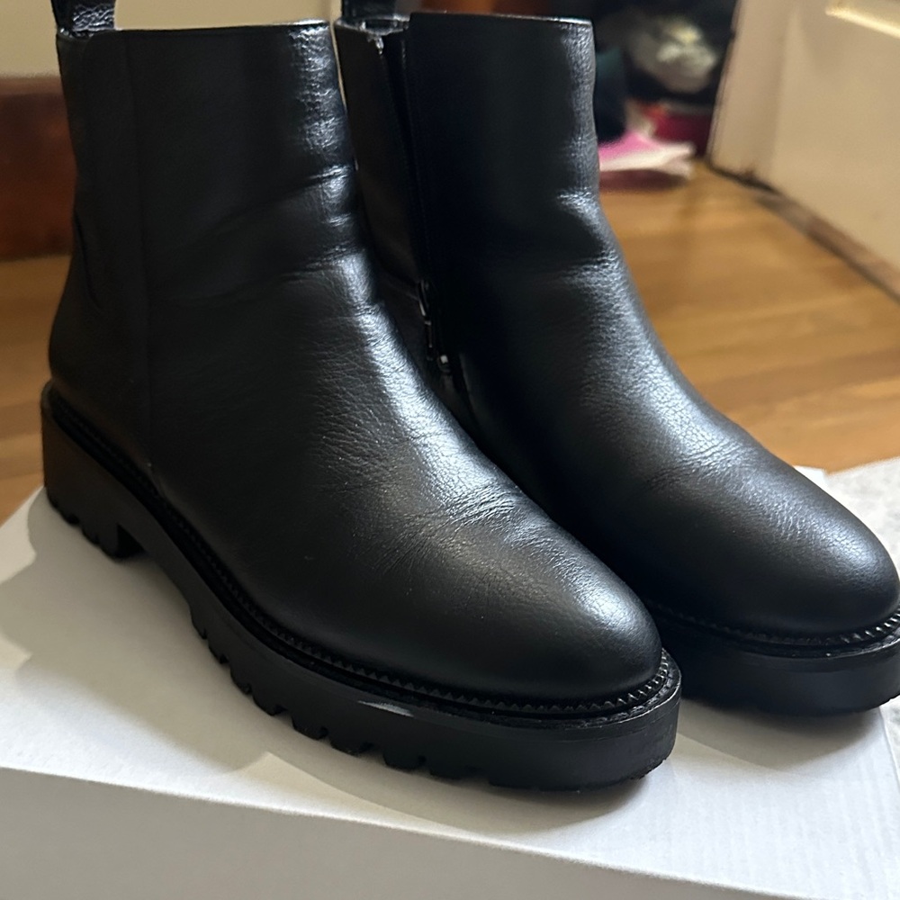 Nordstrom Black Ankle Boots - Picture 2 of 6